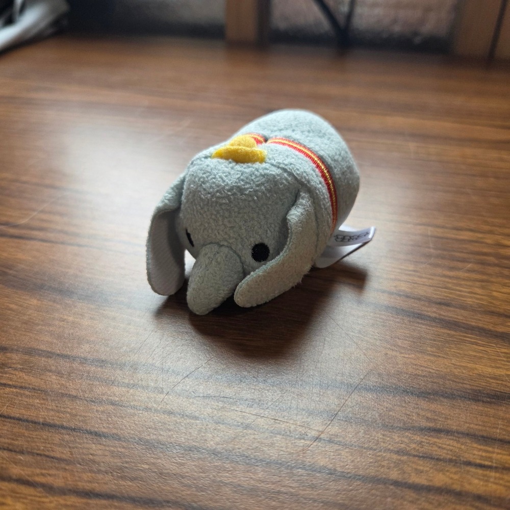 Disney Tsum Tsum Dumbo Mini Plush 3.5 Inch Stuffed Animal Toy Blue Elephant